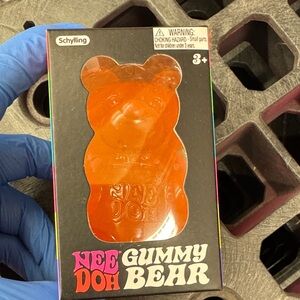 Nee Doh Gummy Bear Toy - Orange